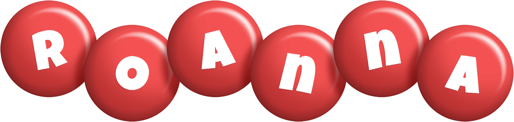 Roanna candy-red logo