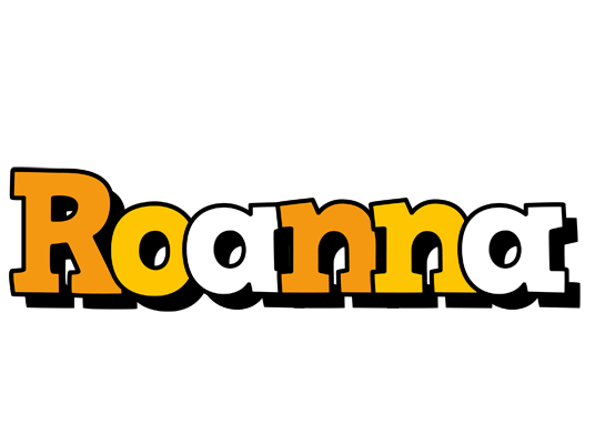 Roanna cartoon logo