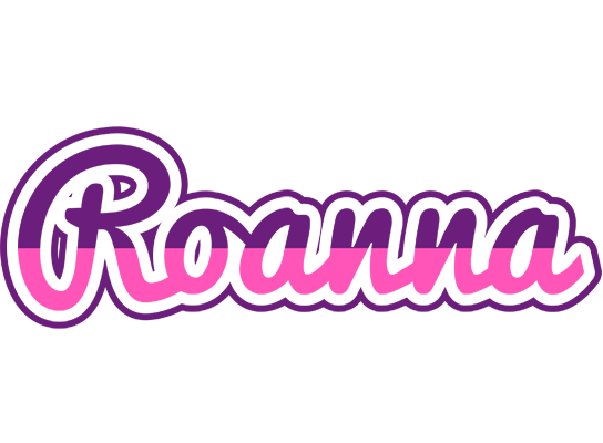 Roanna cheerful logo