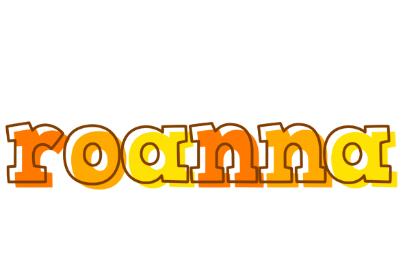 Roanna desert logo