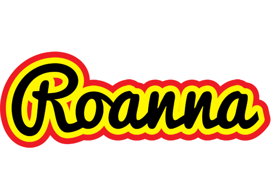 Roanna flaming logo