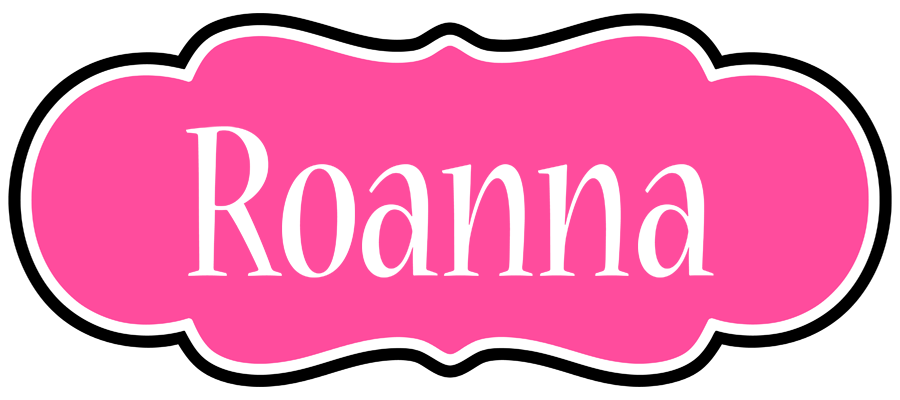 Roanna invitation logo