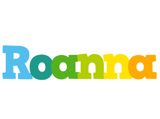 Roanna rainbows logo