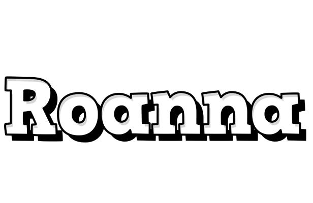 Roanna snowing logo
