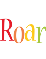 Roar birthday logo