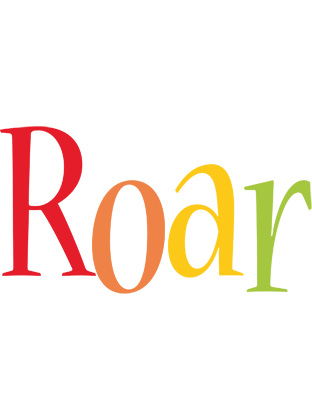Roar birthday logo