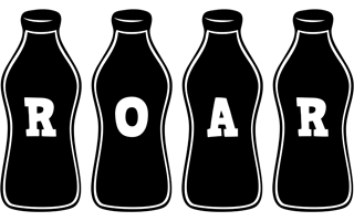 Roar bottle logo