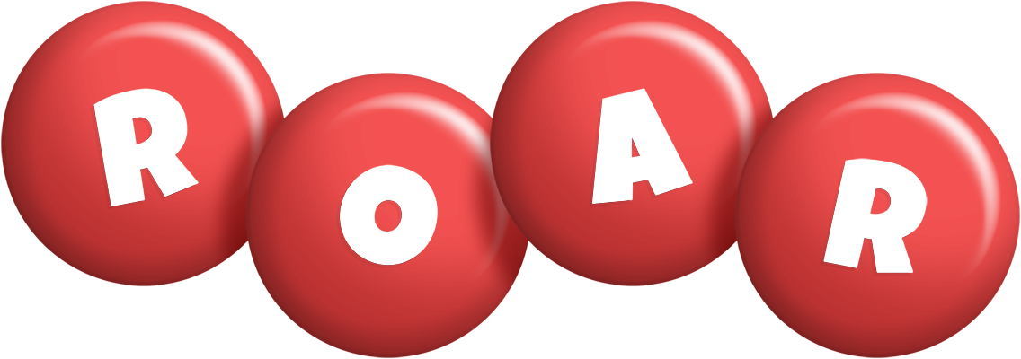 Roar candy-red logo