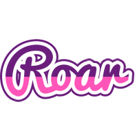 Roar cheerful logo