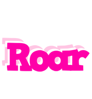 Roar dancing logo