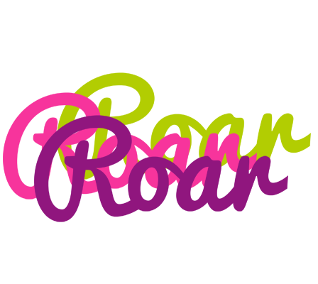 Roar flowers logo