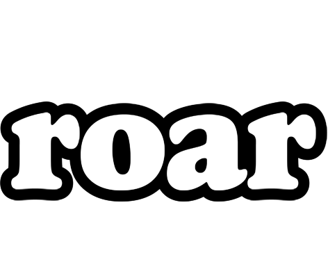 Roar panda logo