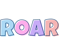 Roar pastel logo