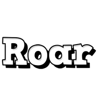 Roar snowing logo