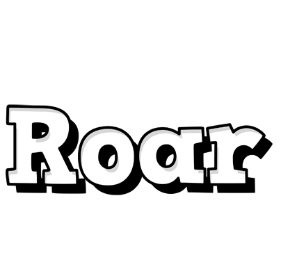 Roar snowing logo