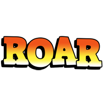 Roar sunset logo