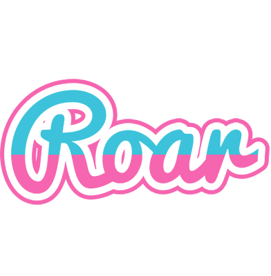 Roar woman logo