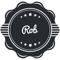 Rob badge logo