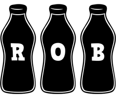 Rob bottle logo