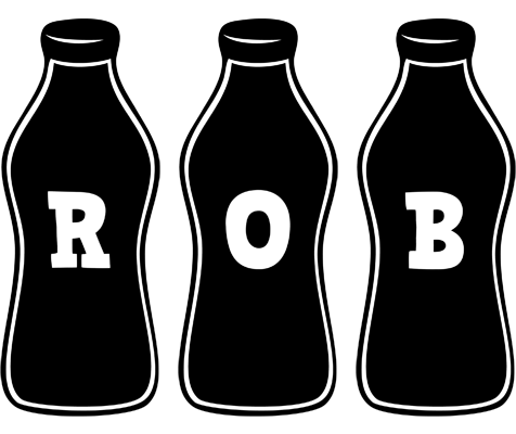 Rob bottle logo