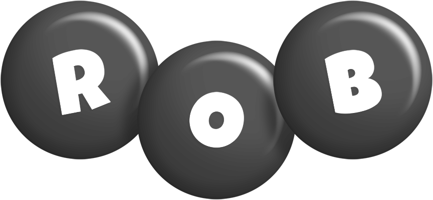Rob candy-black logo