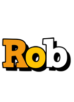 Rob cartoon logo