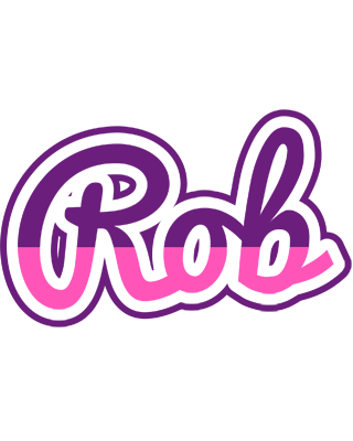 Rob cheerful logo
