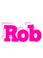 Rob dancing logo