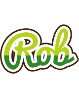 Rob golfing logo