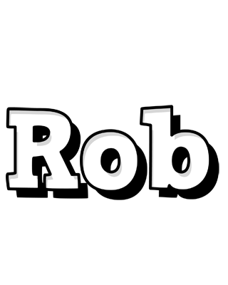 Rob snowing logo