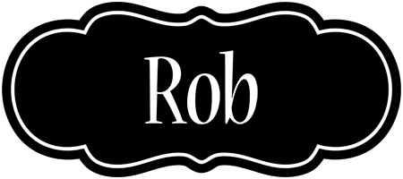 Rob welcome logo