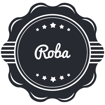 Roba badge logo