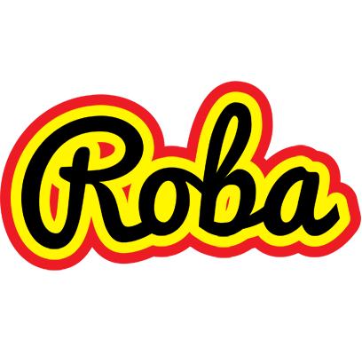 Roba flaming logo