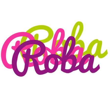 Roba flowers logo