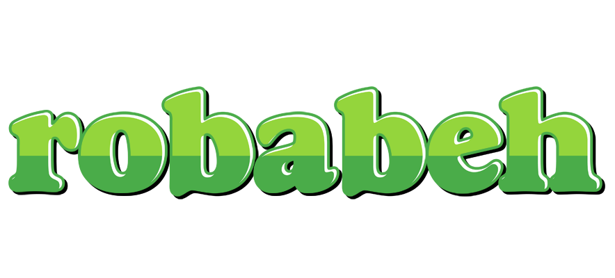 Robabeh apple logo