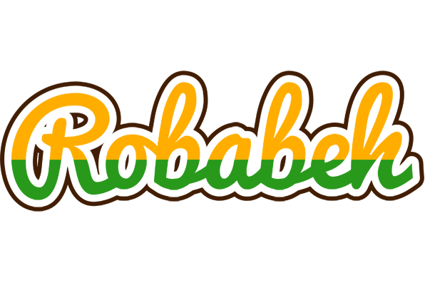Robabeh banana logo