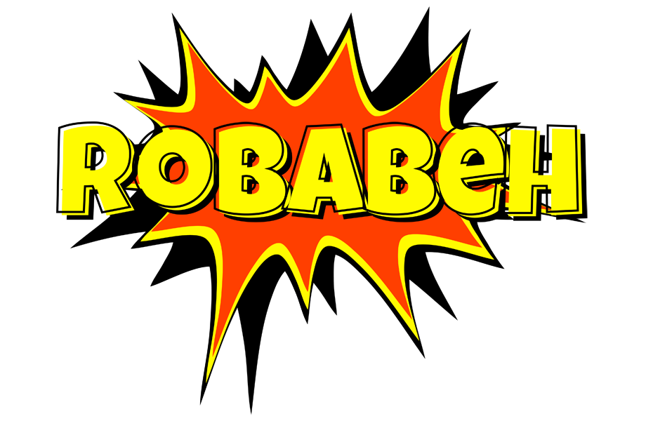 Robabeh bazinga logo