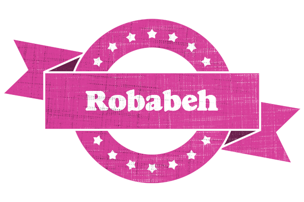 Robabeh beauty logo