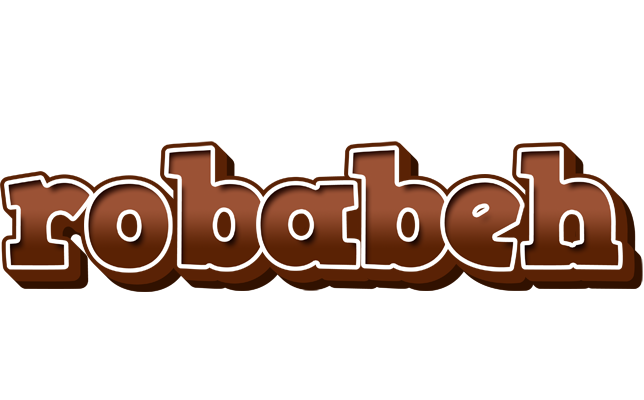 Robabeh brownie logo