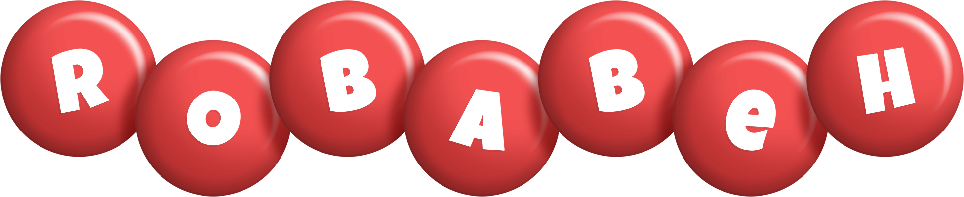 Robabeh candy-red logo