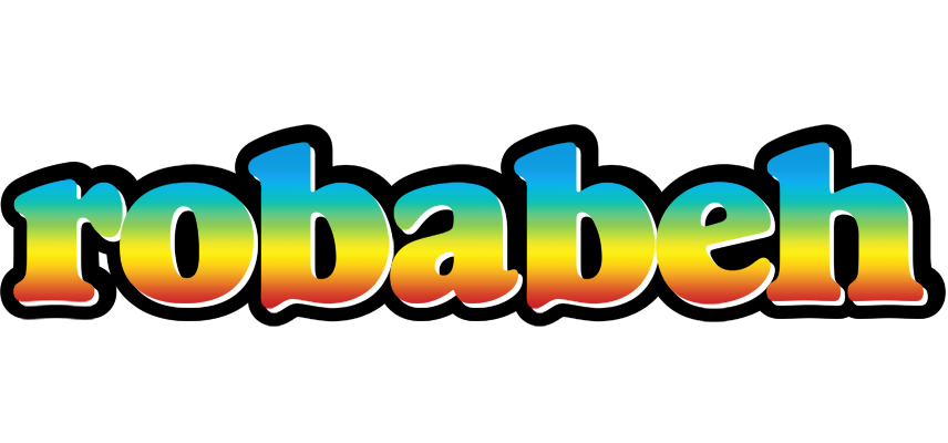 Robabeh color logo