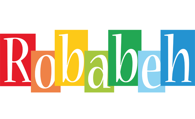 Robabeh colors logo