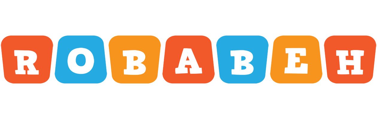Robabeh comics logo