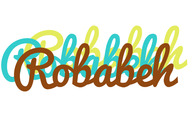 Robabeh cupcake logo