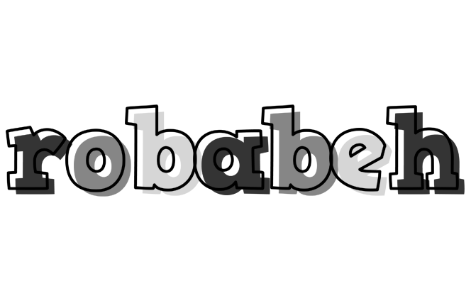 Robabeh night logo