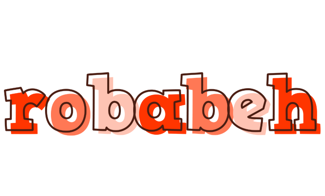 Robabeh paint logo