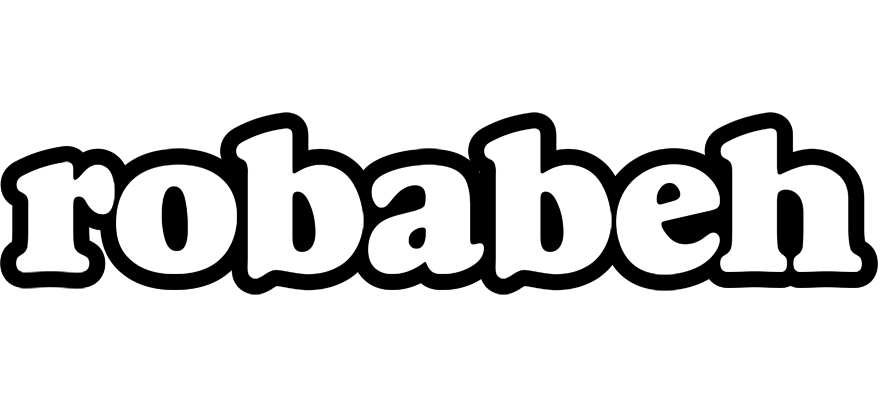 Robabeh panda logo