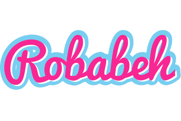 Robabeh popstar logo