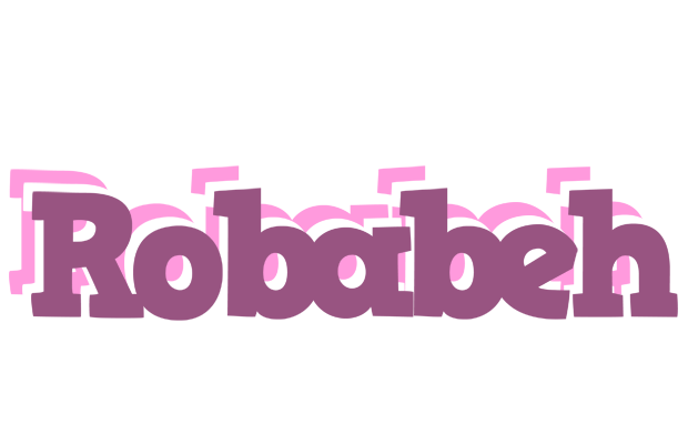 Robabeh relaxing logo