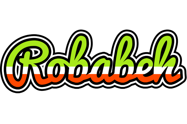 Robabeh superfun logo